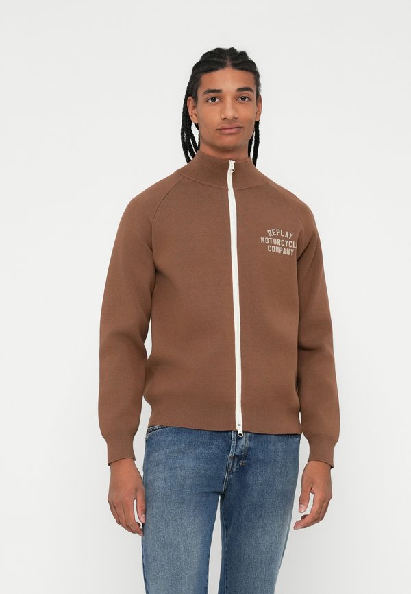 Replay MOTO FLOCK ZIP JACKET