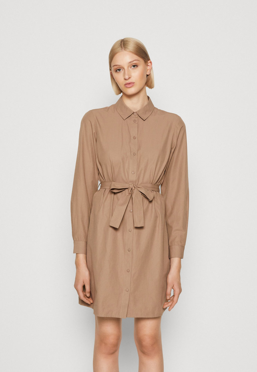 Pieces PCNIKA SHIRT TIE DRESS