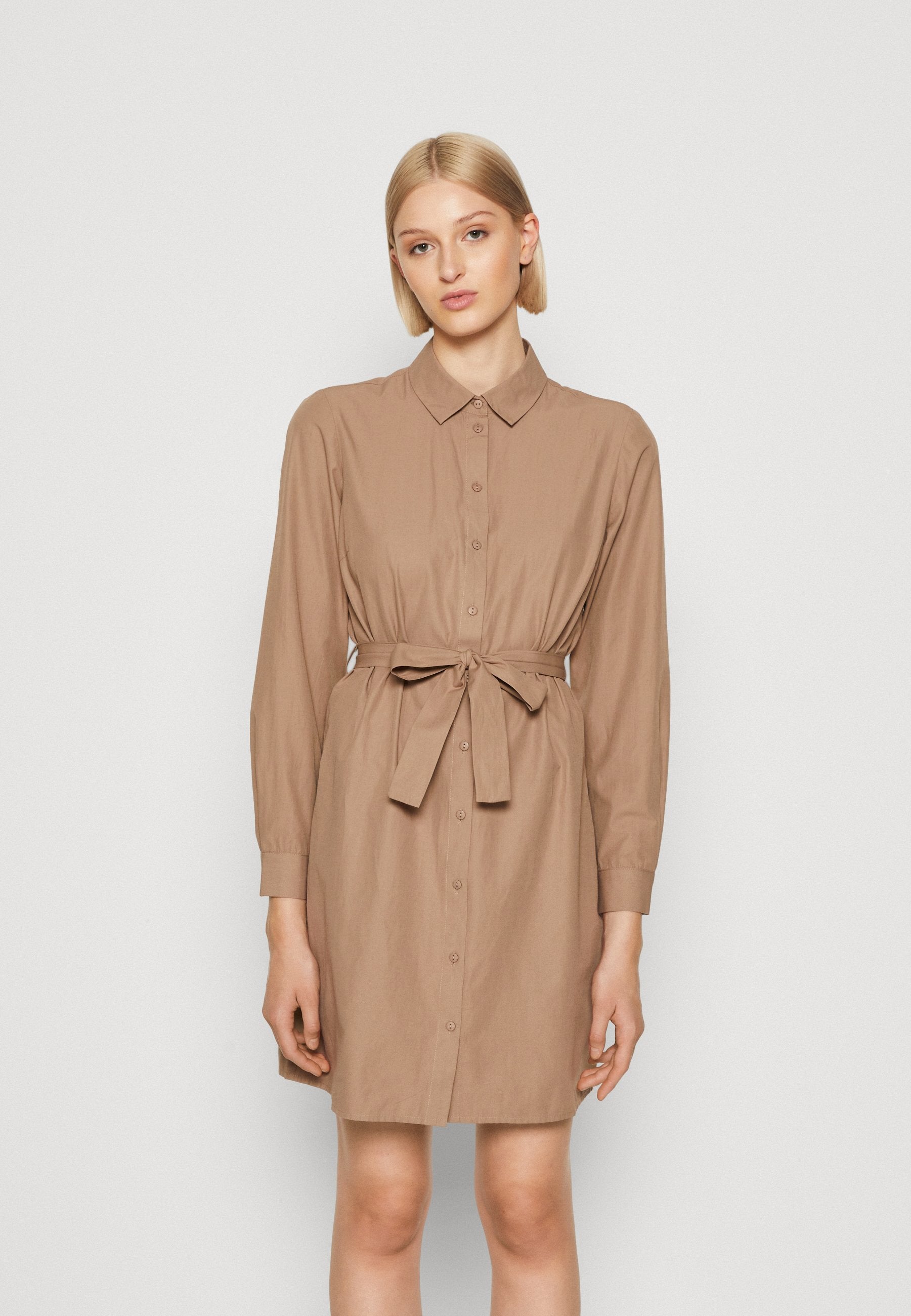 Pieces PCNIKA SHIRT TIE DRESS