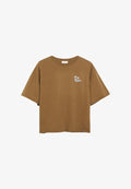s.Oliver T-SHIRT - Print T-shirt - braun