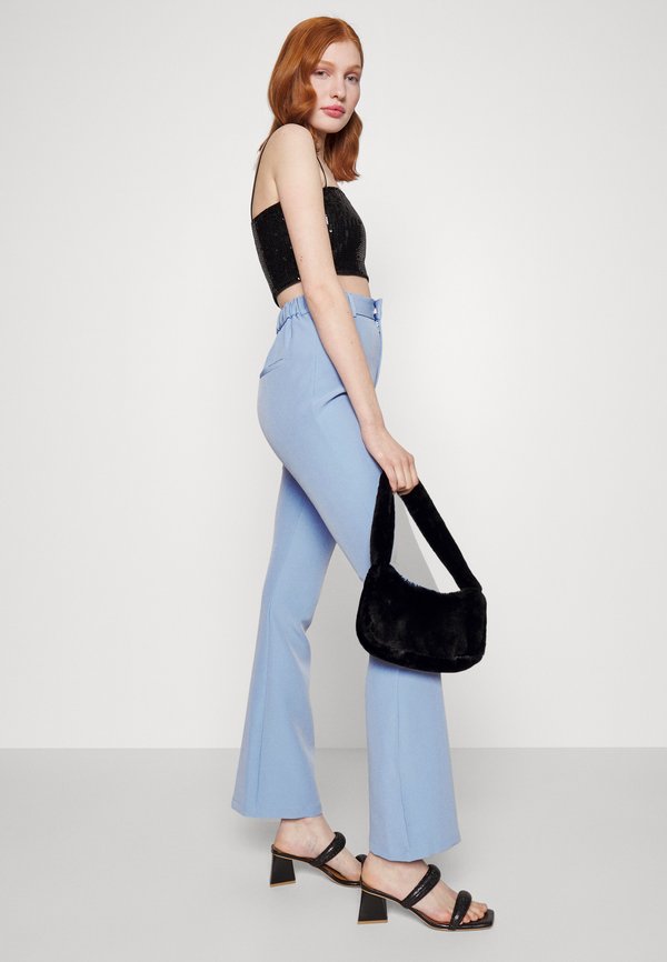 IN THE STYLE PERRIE SIAN BLUE TAILORED TROUSERS