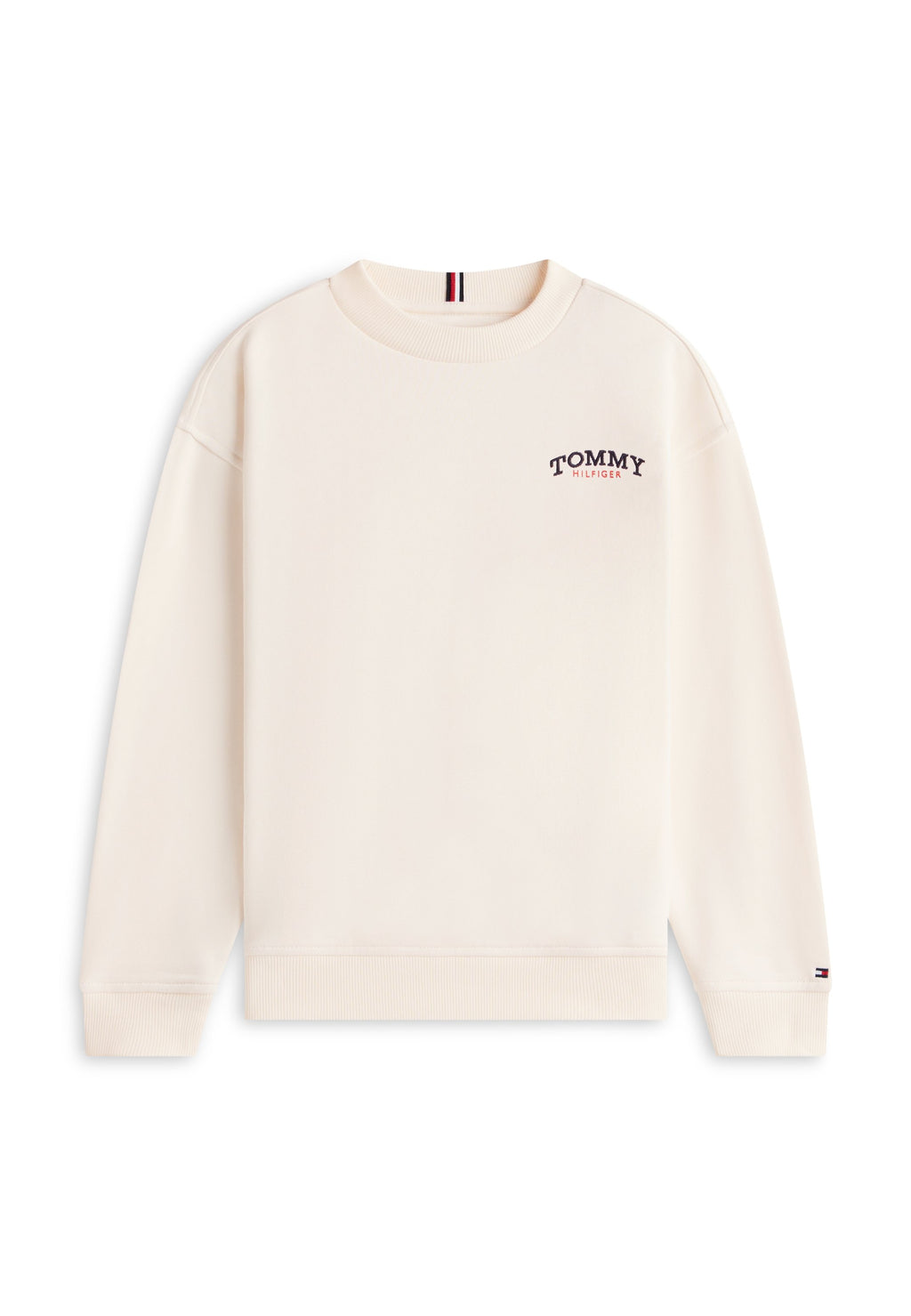 LOGO EMBROIDERY TERRY CREW NECK SWEATSHIRT Media 1
