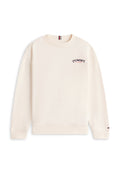 LOGO EMBROIDERY TERRY CREW NECK SWEATSHIRT Media 1