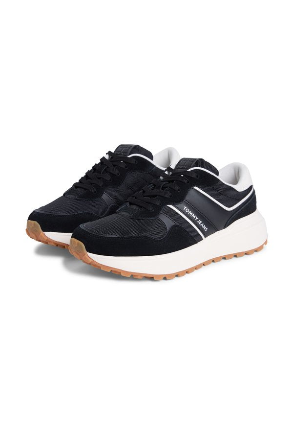 Tommy Jeans SUEDE CLEAT MIXED TEXTURE TRAINERS