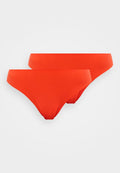Puma WOMEN BRIEFS 2 PACK - Brazilians - flame red