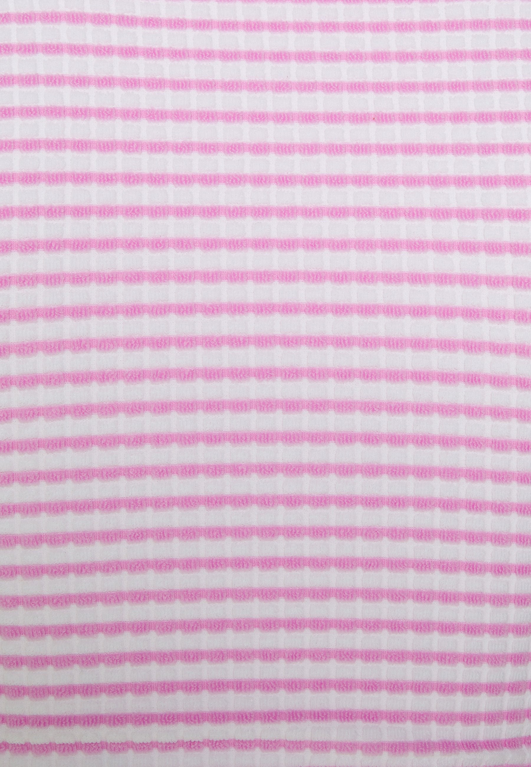 SORRENTO STRIPE SHORT SLEEVE RING CROP TOP Media 3