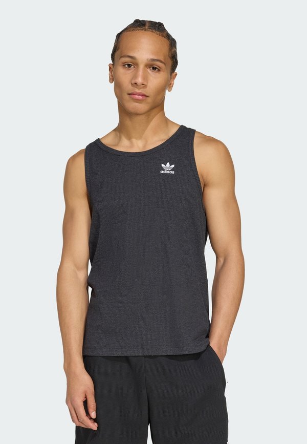 adidas Originals ESS TANK - Top - black white