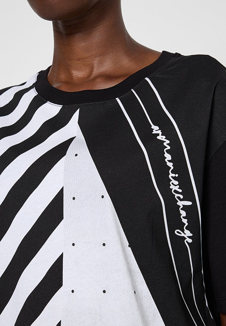 Armani Exchange T-Shirt print Media 5