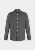 Tommy Hilfiger FLEX POPLIN GINGHAM RF SHIRT - Shirt - hydrogen grey