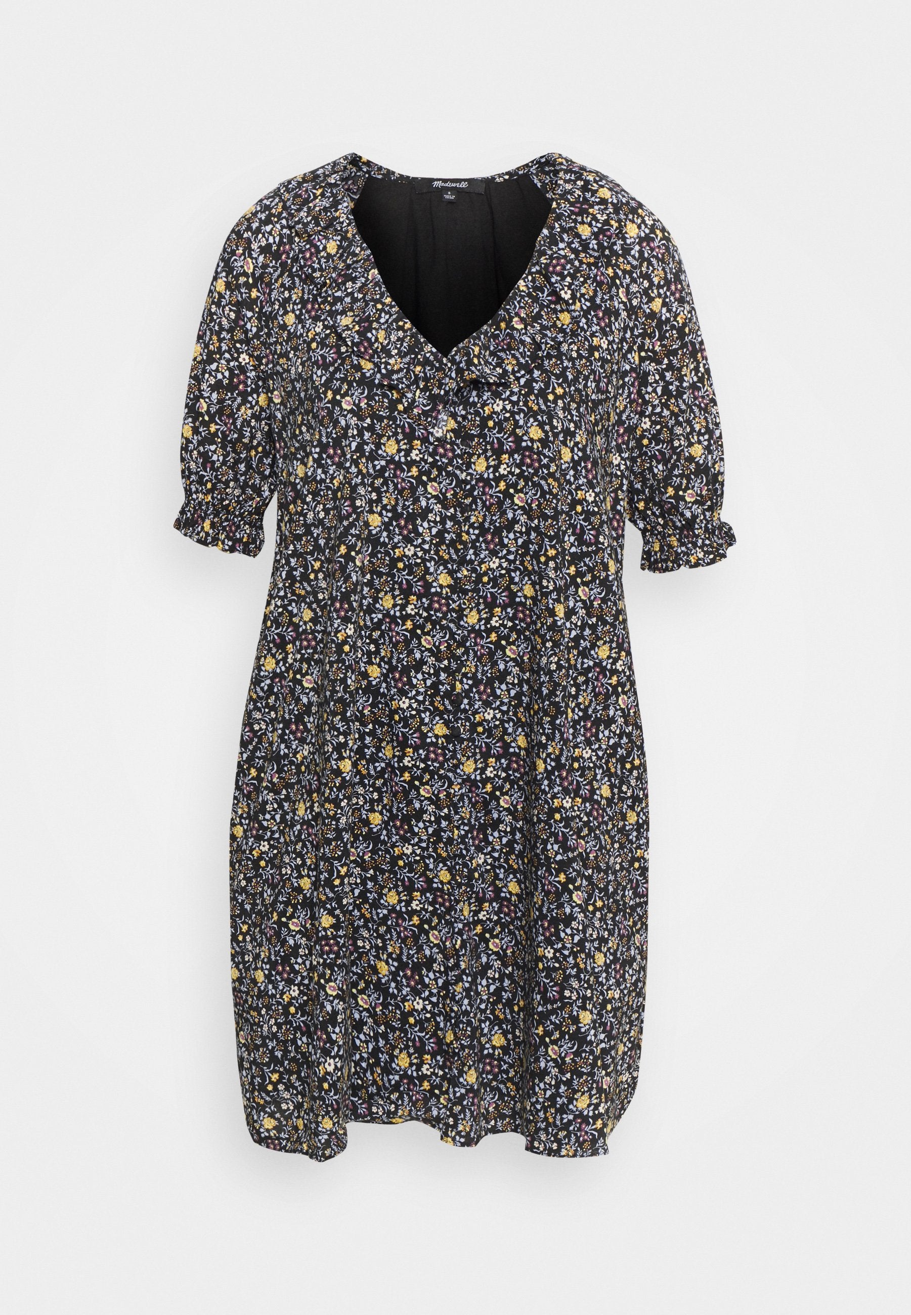 Madewell RUFFLE NECK EASY DRESS