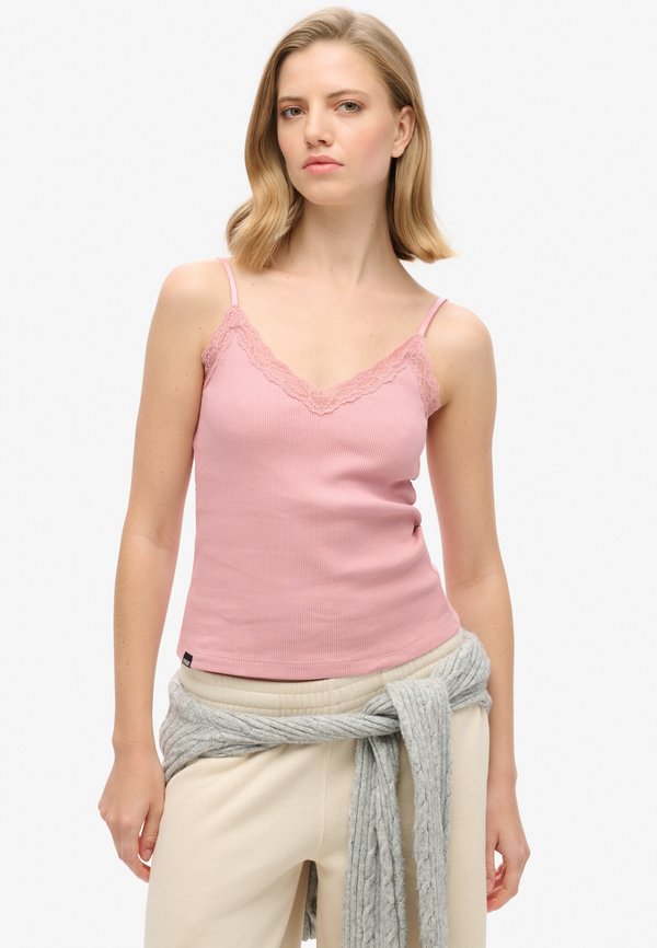 Superdry & Co ESSENTIAL - Top - soft pink