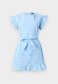 Vero Moda VMELIZA Short - Day dress - light blue