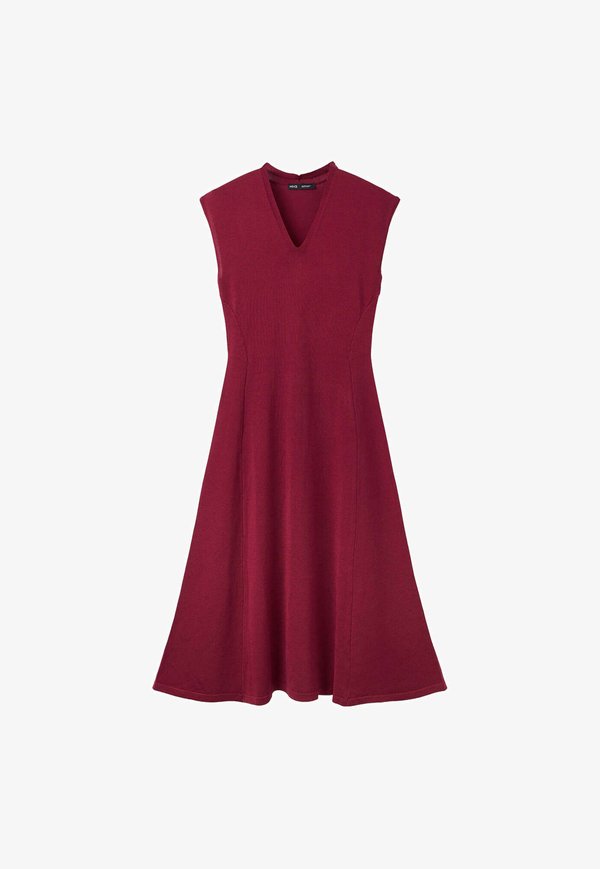 Mango ADULT - Jumper dress - bordeaux