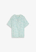 TOM TAILOR TOM TAILOR BLUSEN & SHIRTS BLUSE MIT MUSTER - Blouse - green ginkgo minimal