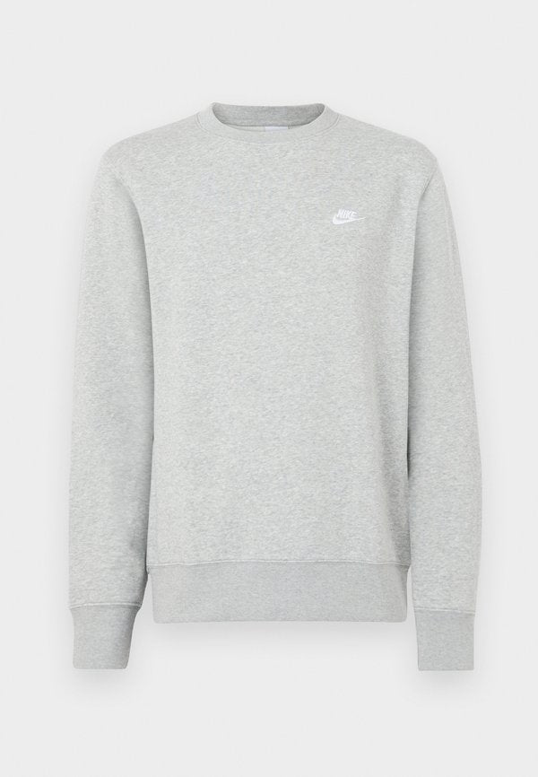 Nike Sportswear CLUB CREW - Sweatshirt - grey/white