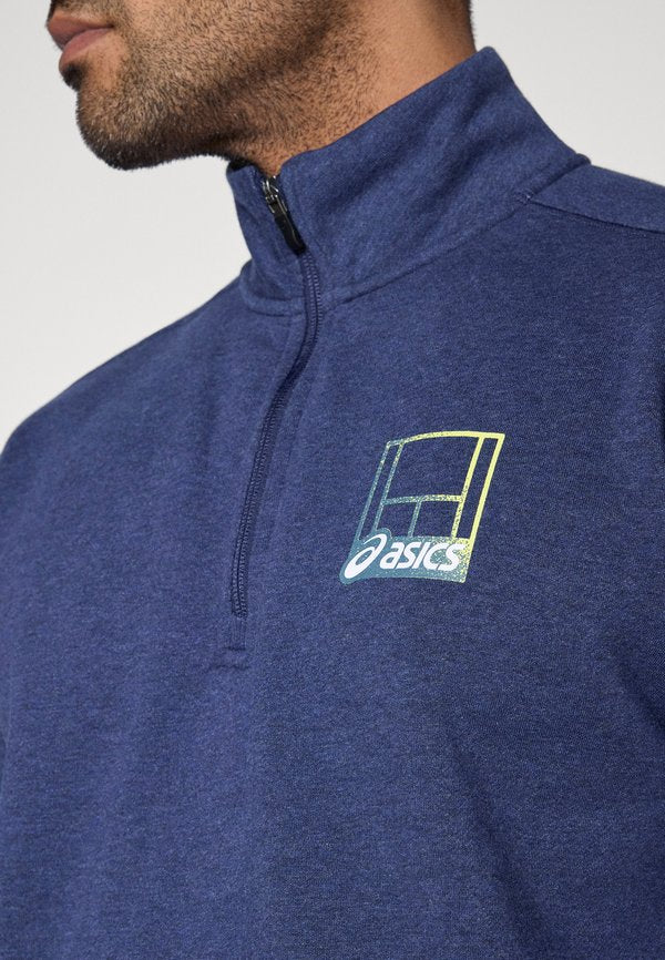 ASICS COURT CORE GRAPHIC HALF ZIP