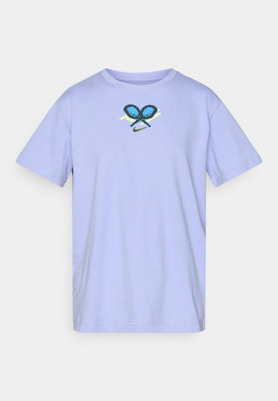 Nike Performance TEE SLAM BOYFRIEND - Sports T-shirt - light thistle