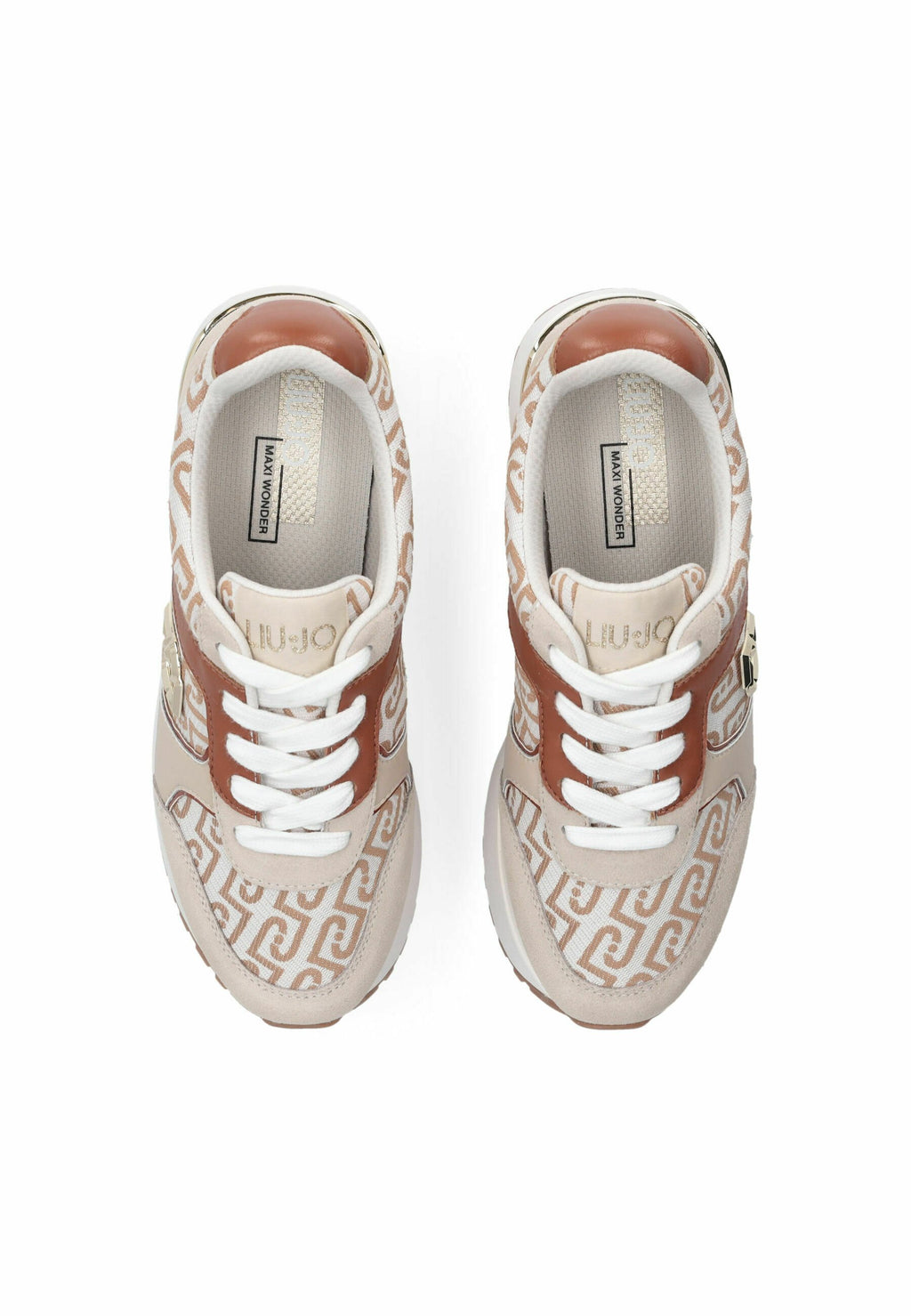 LIU JO MONOGRAM SUPER-PLATFORM