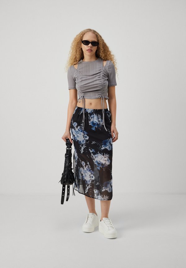 Even&Odd CROP TOP  PULL LACES