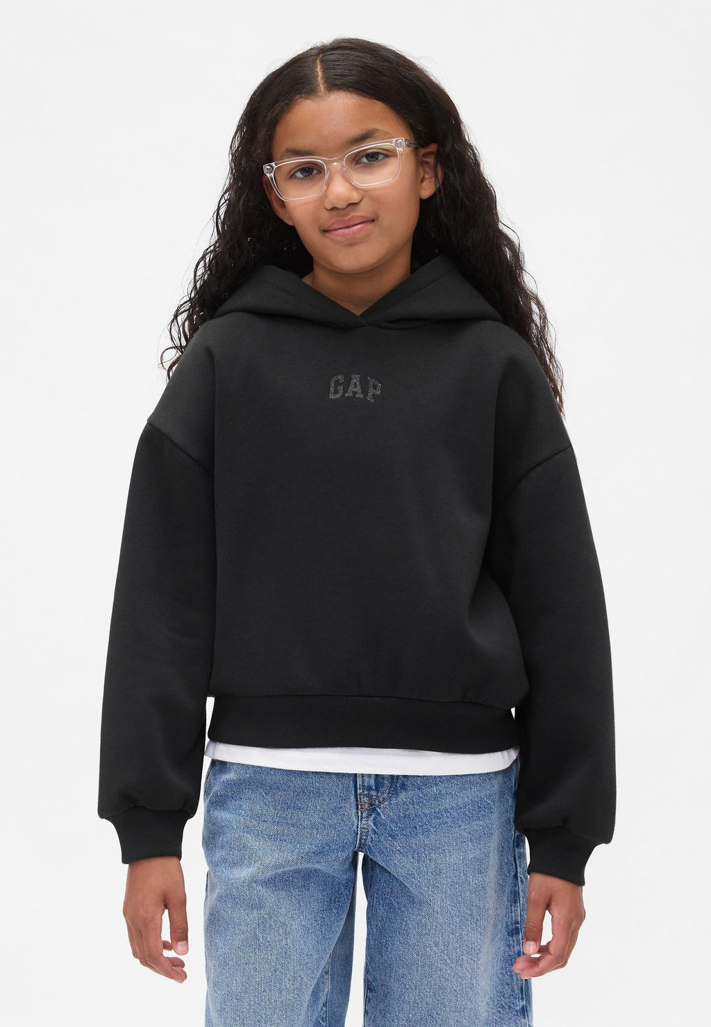 GAP KIDS VINTAGESOFT LOGO HOODIE