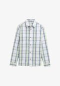 TOM TAILOR MIT KAROMUSTER - Summer jacket - blue lime light check