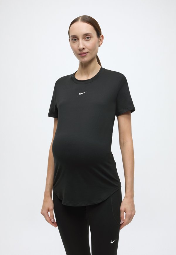 Nike Performance ONE - Sports T-shirt - black/(white)