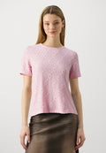 Pieces PCSANNI O NECK EMBRODERY