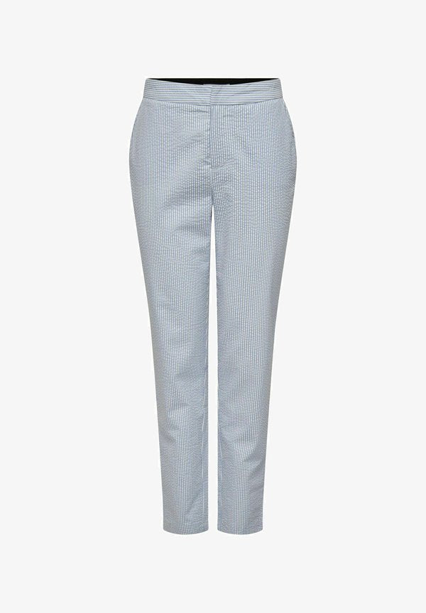 ONLY NORMAL GESCHNITTEN MITTLERE TAILLE - Trousers - cloud dancer