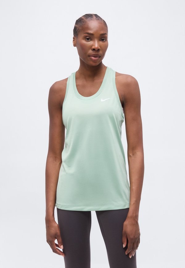 Nike Performance TANK - Top - steam/white