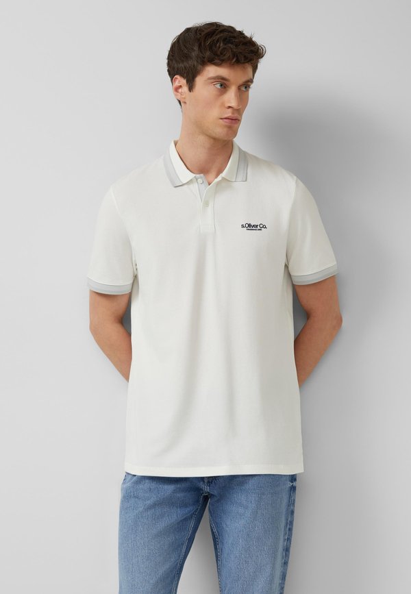 s.Oliver POLO-SHIRT - Polo shirt - creme