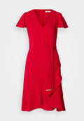 DKNY FLUTTER FAUX WRAP