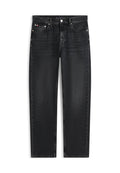 DOVER WHISKERED REGULAR STRAIGHT LEG BLACK JEANS Media 1