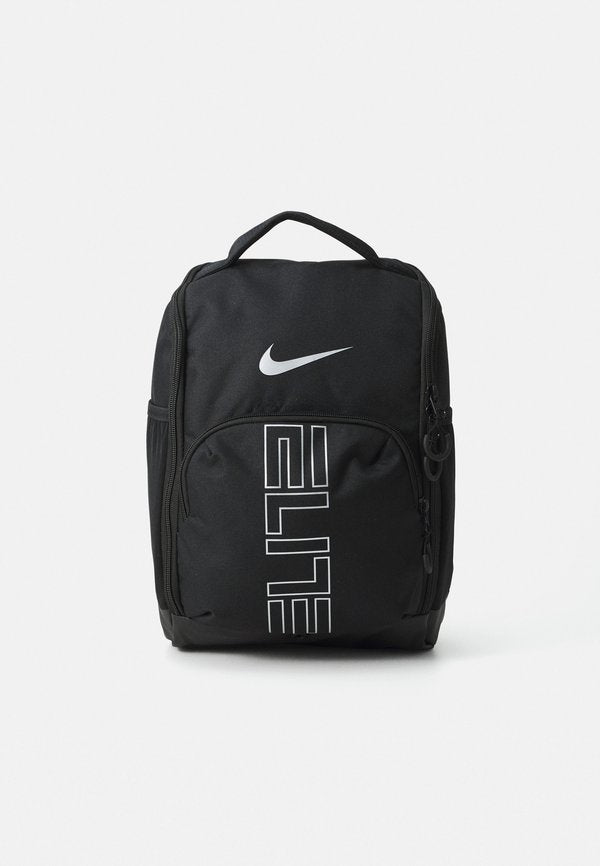 Nike Performance VARSITY ELITE SHOEBAG - Sports bag - black/metallic silver-coloured