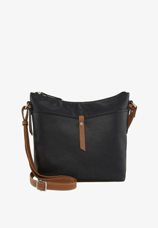 TOM TAILOR NOVARA CROSS BAG M - Cross body bag - black