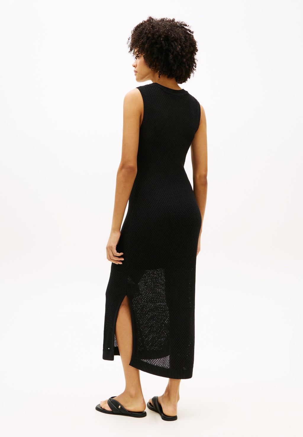 CROCHET MAXI TANK TOP DRESS Media 3