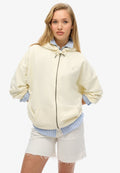 Superdry & Co Zip-up sweatshirt - off white