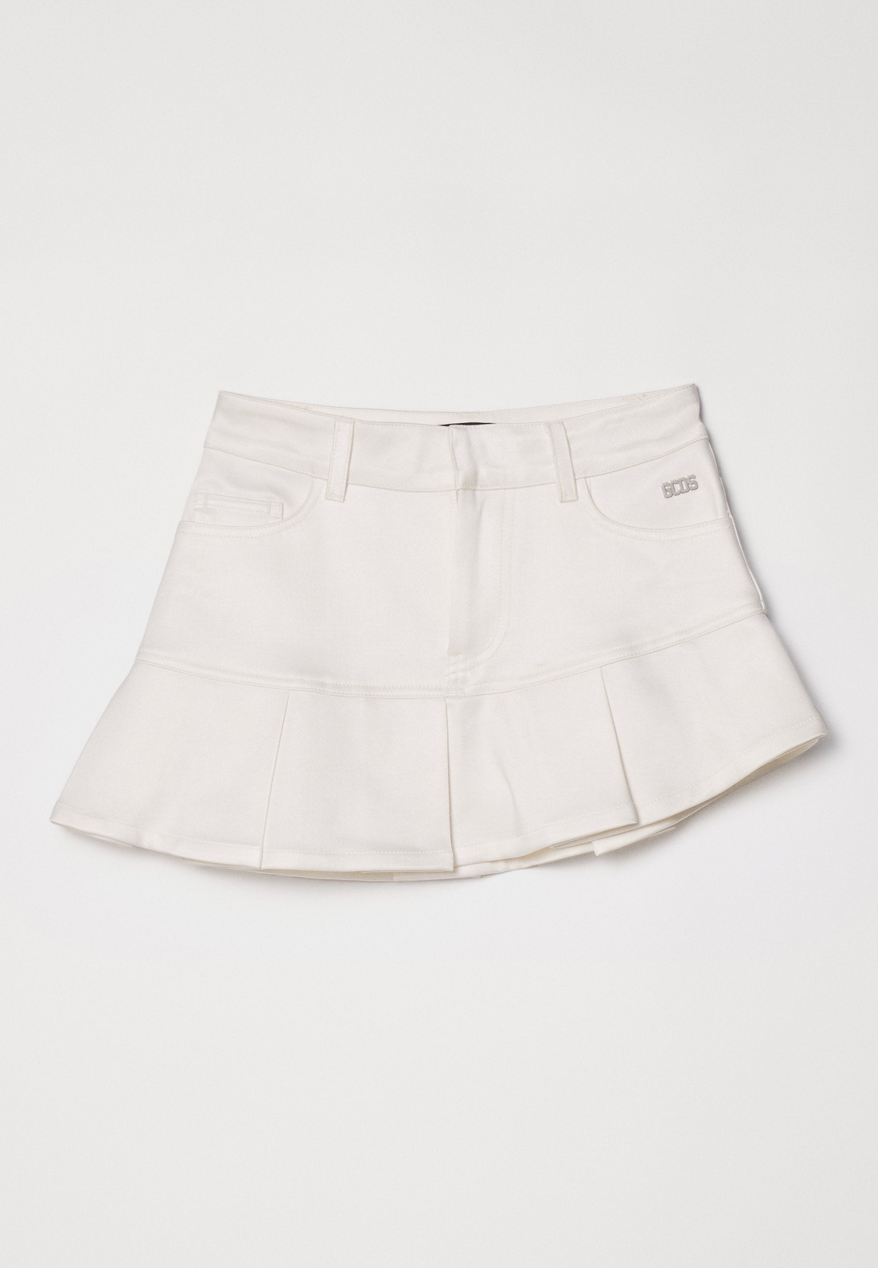 GCDS PLEATED SKIRT