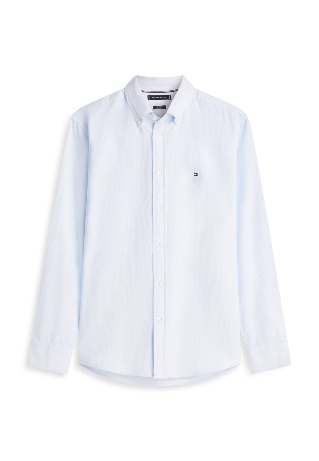 TH FLEX REGULAR FIT DOBBY SHIRT Media 1