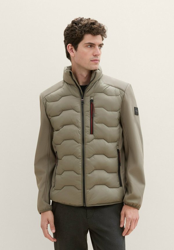 TOM TAILOR HYBRID  - Winter jacket - smokey olive green