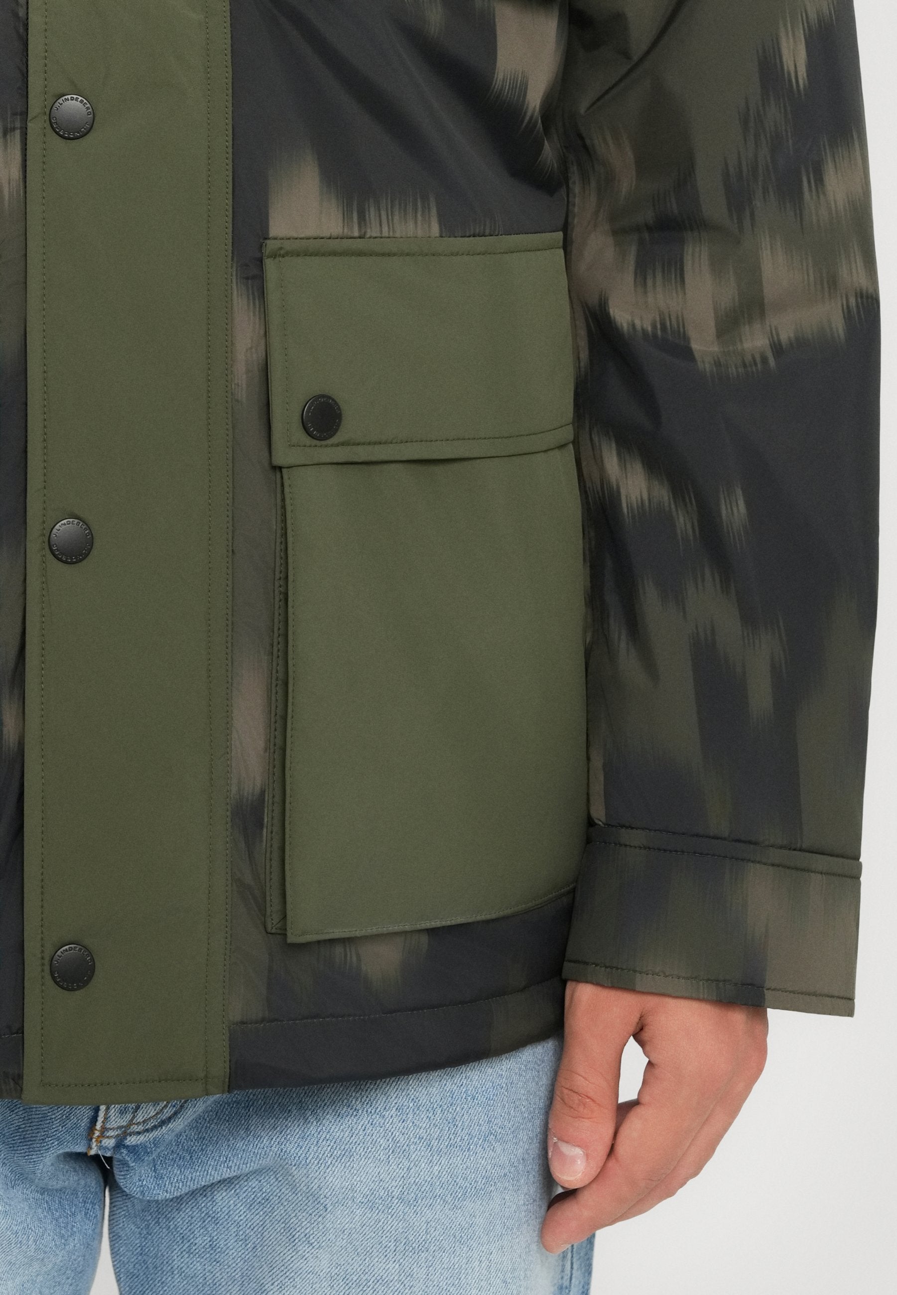 J.LINDEBERG AIDEN PADDED PRINT JACKET