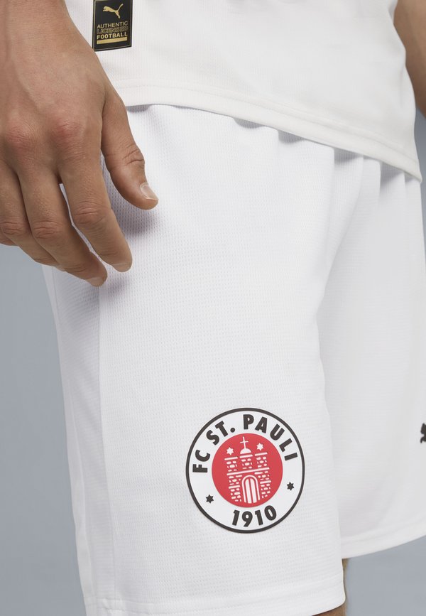 Puma FC ST PAULI  - Club wear - white-espresso brown