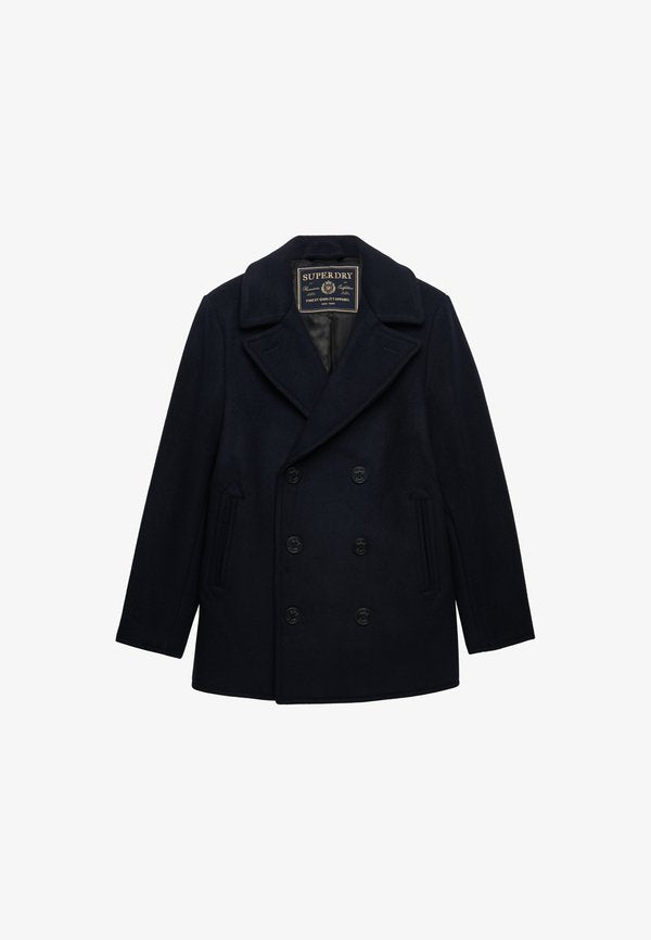 Superdry & Co MERCHANT PEA - Short coat - eclipse navy
