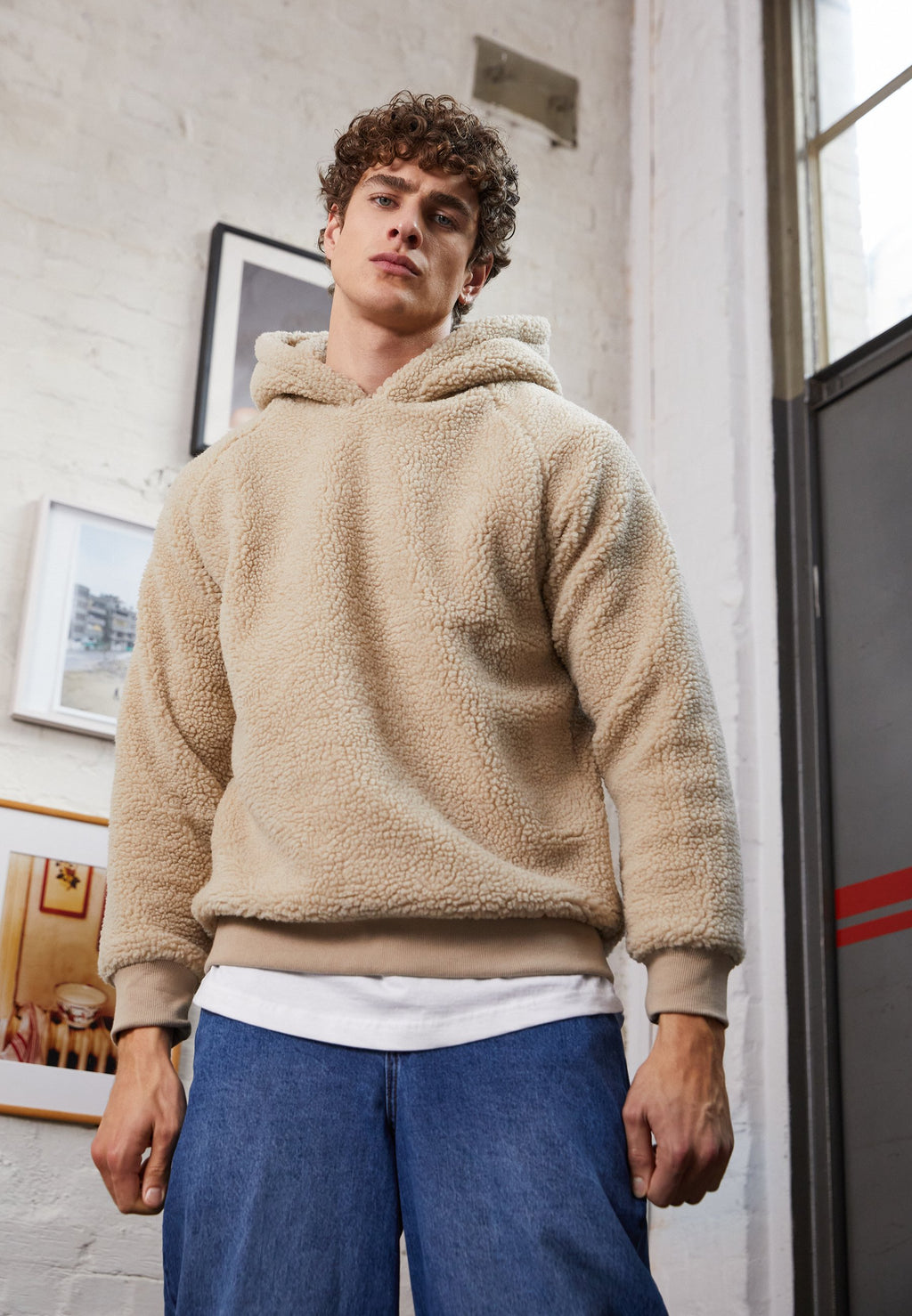 Urban Classics SHERPA POCKET HOODY