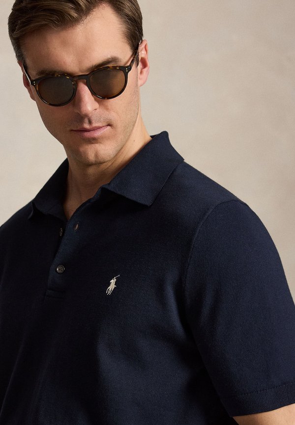 Polo Ralph Lauren Big & Tall COTTON POLO COLLAR SWEATER