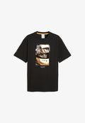 Puma MCLAREN RACING OSCAR PIASTRI DRIVER T-SHIRT UNISEX - Print T-shirt - black