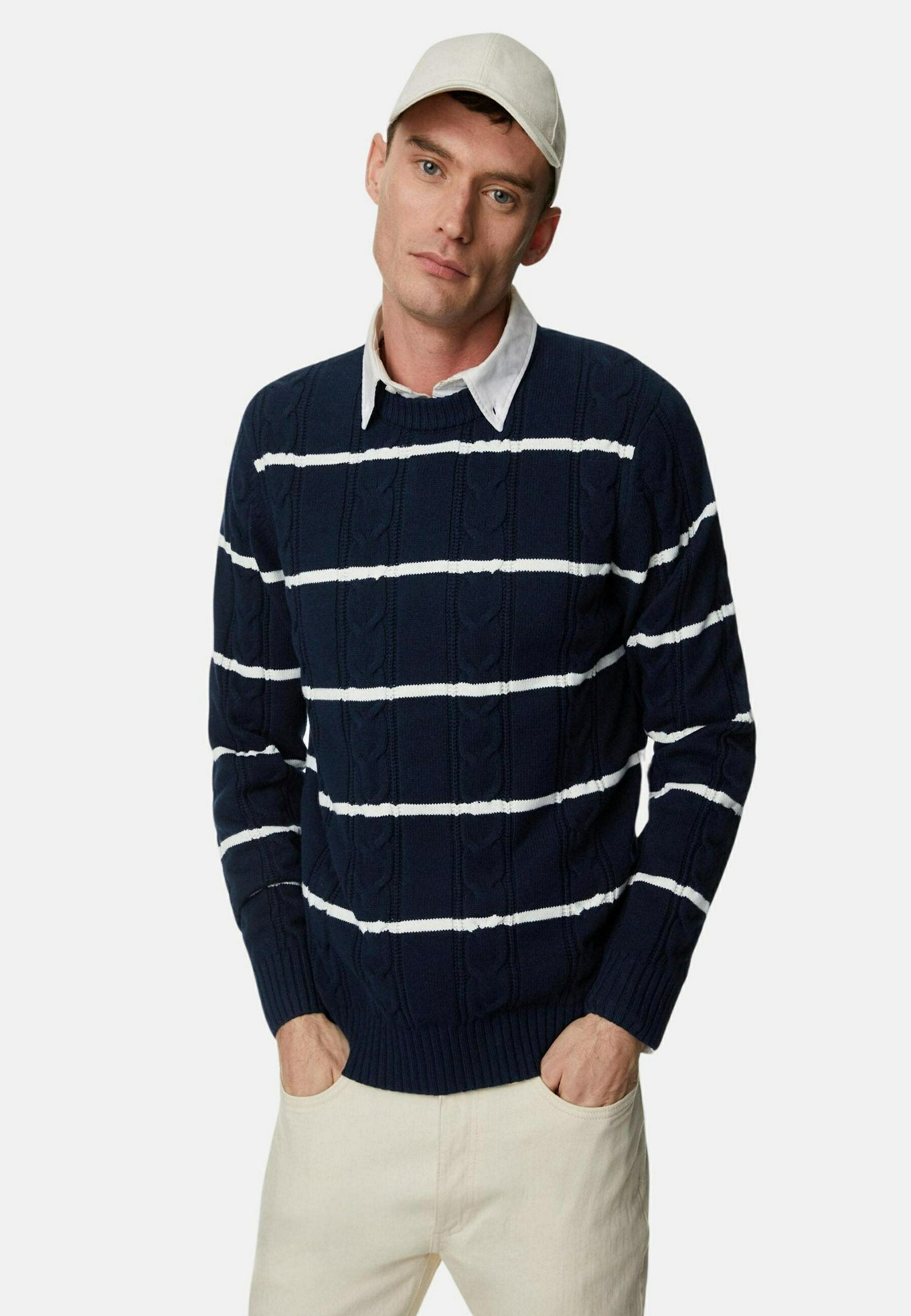 Marks & Spencer STRIPED TEXTURED