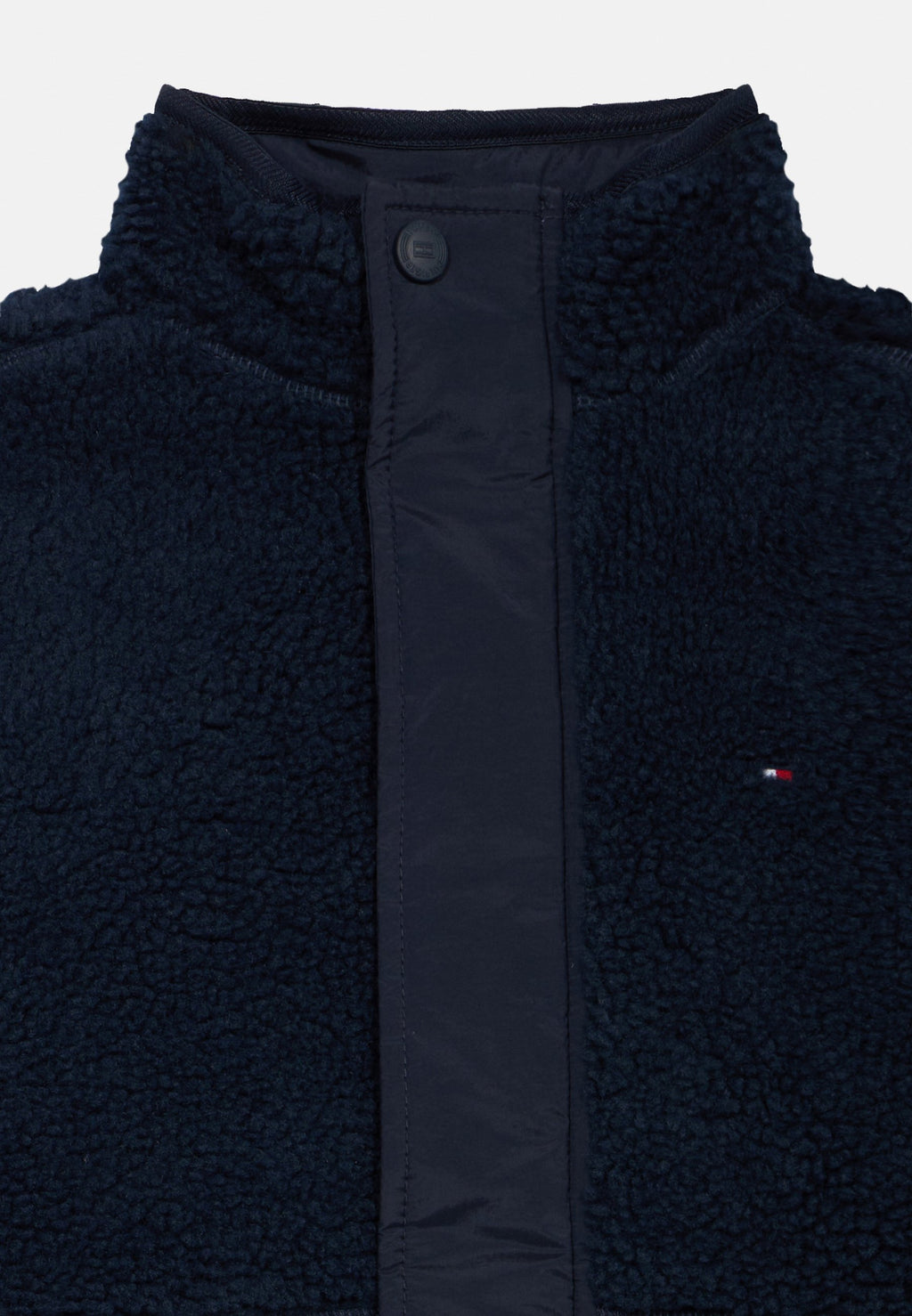 TEDDY FLEECE QUILTED RELAXED BOMBER JACKET Media 3