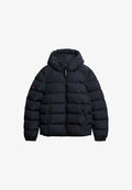 Superdry & Co HOODED SPORTS PUFFER  - Winter jacket - eclipse navy