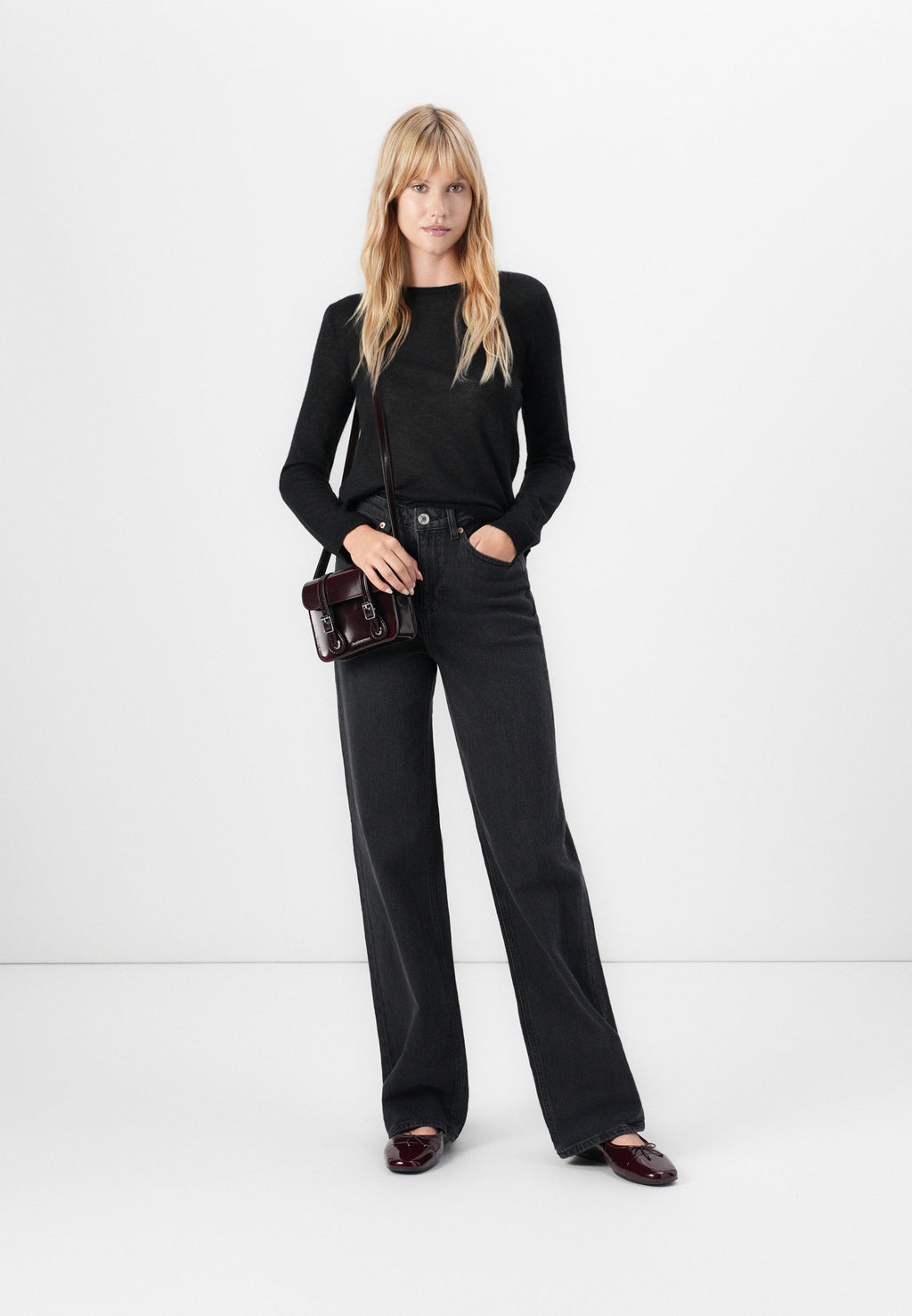 Selected SLFSHIRLEY O NECK
