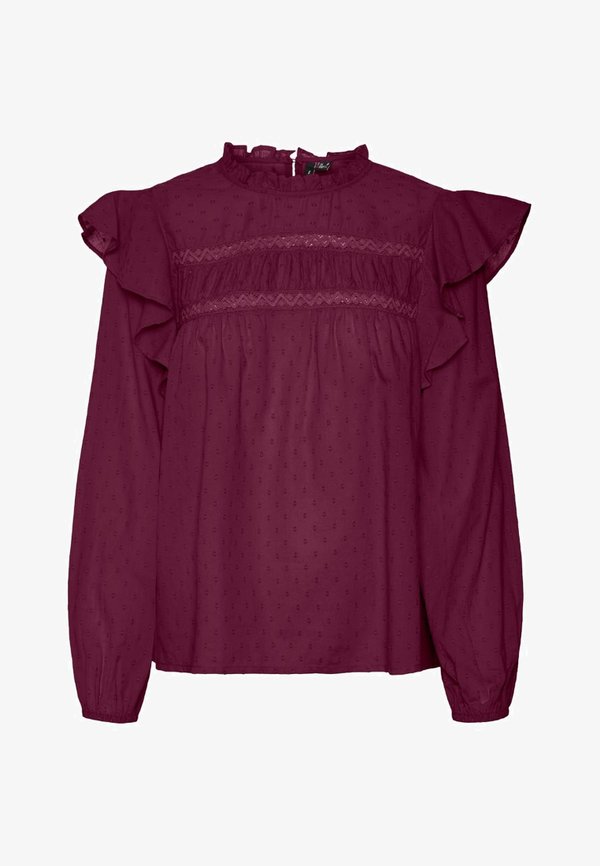 Vero Moda VMTRINE - Blouse - winetasting